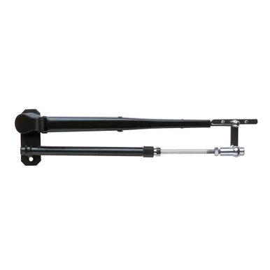Marinco 33037A Wiper Arm Deluxe Black Stainless Steel Pantographic - 17"-22" Adjustable