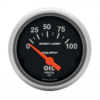 Auto Meter 3327 Electric Oil Pressure Gauge