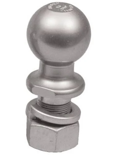 Husky Towing 2" Ball 6000 LB Gross Towing Cap 1" Shank Diameter Chrome Steel Unpackaged 33851