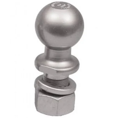 Husky Towing 2" Ball 6000 LB Gross Towing Capacity 1" Shank Diameter Chrome Steel Packaged 34918
