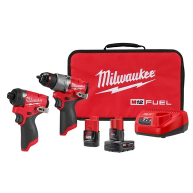 Milwaukee Electric Tools 3497-22 Milwaukee Tool M12 Fuel 2-tool Combo Kit