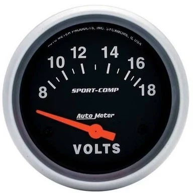 Auto Meter 3592 Electric Voltmeter Gauge