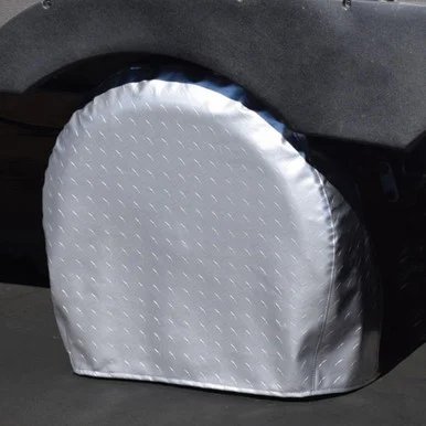 Adco 3750 Tyre Gards - Silver 3750_100