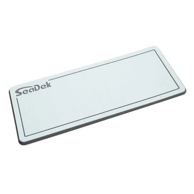 Seadek 37925-81211 14" X 36" 20mm Dual Density Large Helm Pad Caribbean Blue/storm Grey Brushed - 355.6mm X 914.4mm X 20mm