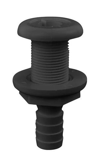 MotorGuide 3873A1 Black Thru Hull Connector