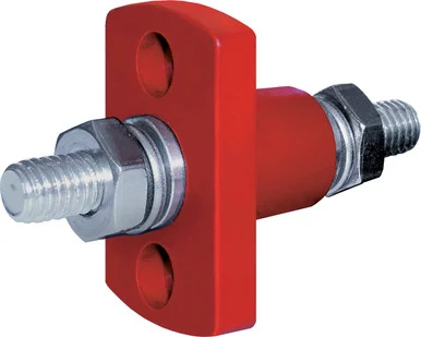 Blue Sea System 3923671 Blue Sea 2204 Red Terminal Feed Through Connector - Blue Sea Systems