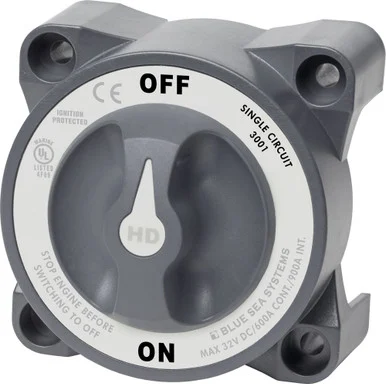 Blue Sea System 3923684 HD-Series Battery Switch On/Off