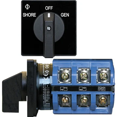 Blue Sea System 3924279 Blue Sea 9019 Switch, Ac 240vac 63a Off +2 Positions - Blue Sea Systems