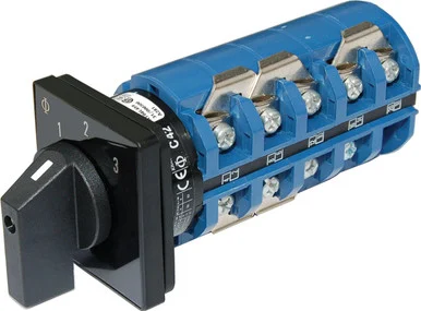Blue Sea System 3924280 Blue Sea 9077 Switch, Ac 240vac 63a Off +3 Positions - Blue Sea Systems