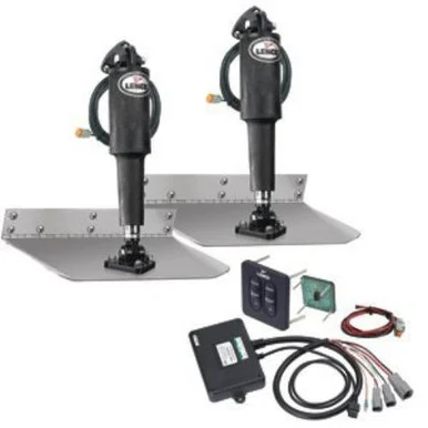 Lenco Marine 3929908 Lenco 9" X 12" Standard Trim Tab Kit W/standard Tactile Switch Kit 12v