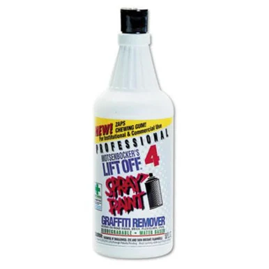 Ricoh 41103 4 Spray Paint Graffiti Remover, 32oz, Bottle, 6/carton