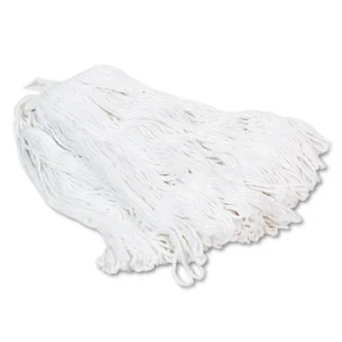 Boardwalk 424REA Pro Loop Web/tailband Wet Mop Head, Rayon, 24oz, White