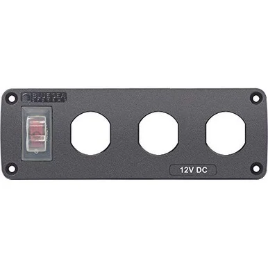 Blue Sea Systems 4367 Exterior Panel, Three Blank Openings