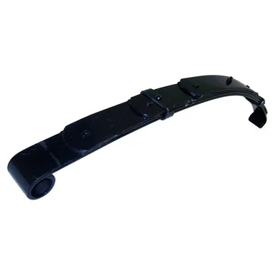 Crown Automotive Jeep Replacement Leaf Spring Assembly, Left or Right Front, Standard 4-Leaf, No Bushings 4636975