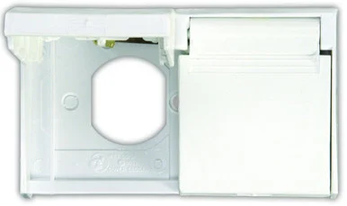 JR Products 47505 Duplex Outlet Cover