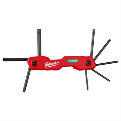 Milwaukee Electric Tools 48-22-2184 8-key Folding Hex Key Set - Torx
