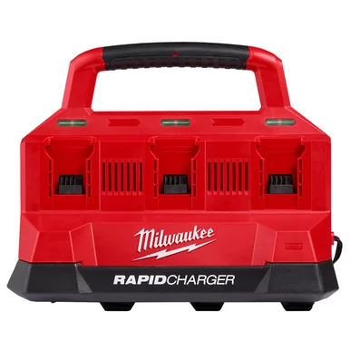 Milwaukee Electric Tools 48-59-1809 Milwaukee Tool M18 Packout Six Bay Rapid Charger