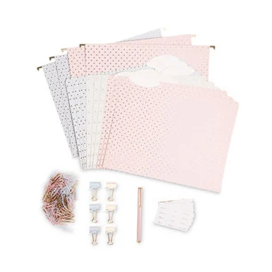 U Brands 4866U0106 Delicate Details Filing Kit, 145 Pieces