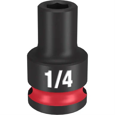 Milwaukee Electric Tools 49-66-6100 Shockwave Impact Duty 3/8" Drive 1/4" Standard 6 Point Socket