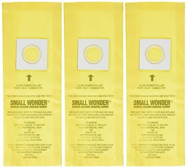 Hp Product 4908 3pk Repl Bags Small Wonde - hp products