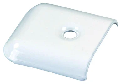 JR Products 49655 Metal Vinyl End Caps