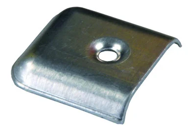 JR Products 49675 Metal Vinyl End Caps