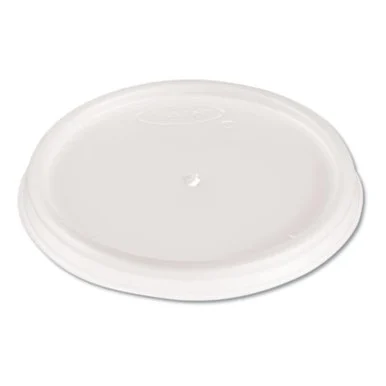 Dart 4JL Plastic Lids, Fits 4 Oz Cups, Vented, Translucent, 100/pack, 10 Packs/carton