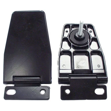 Crown Automotive Jeep Replacement Black Right Liftgate Hinge for 91/95 Jeep YJ Wrangler or 97/06 Jeep TJ Wrangler 5013722AB