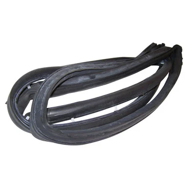 Crown Automotive Jeep Replacement Door Weatherstrip, Right Front w/ Full Steel Doors 5017462AF