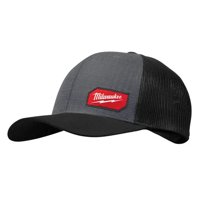 Milwaukee Electric Tools 505G Gridiron Snapback Trucker Hat - Gray