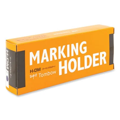 Tombow 51536 Wax-based Marking Pencil, 4.4 Mm, Blue Wax, Navy Blue Barrel, 10/box