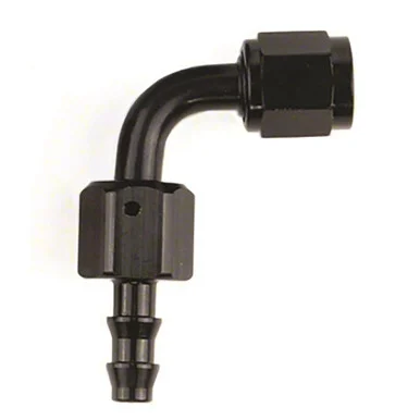 SpeedFX 520490BK Full Swivel Hose End - Black