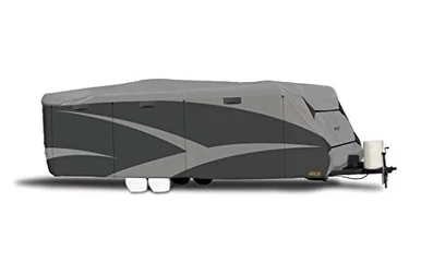 Adco 52247 Aqua Shed Travel Trailer RV Cover - Gray