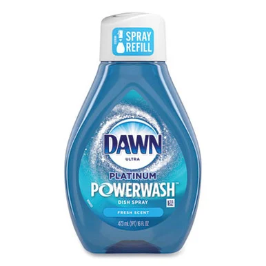 Procter & Gamble 52366 Platinum Powerwash Dish Spray Refill, Fresh Scent, 16 Oz Refill Bottle
