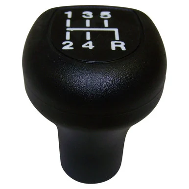 Crown Automotive Jeep Replacement Shift Knob, Black, AX5 or AX15 Transmission 53000605