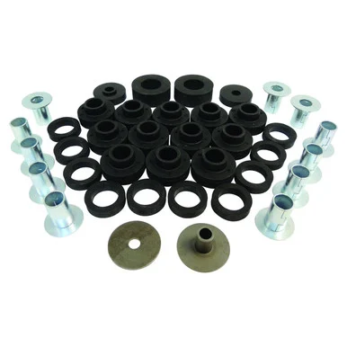 Crown Automotive Jeep Replacement Body Mount Kit, w/ Steel Body 5462446K
