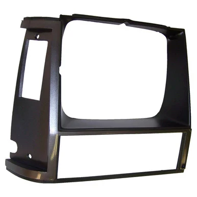 Crown Automotive Jeep Replacement Right Gray Headlight Bezel for 84/90 XJ Cherokee & 86/90 MJ Comanche 55000682