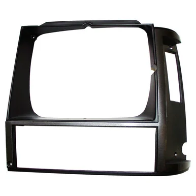 Crown Automotive Jeep Replacement Left Gray Headlight Bezel for 84/90 XJ Cherokee & 86/90 MJ Comanche 55000683