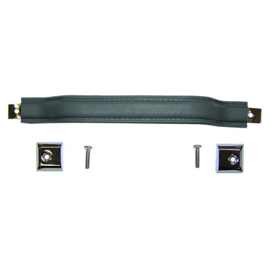 Crown Automotive Jeep Replacement Door Pull Handle, Left or Right Front, Black for Jeep YJ Wrangler or CJ-5, 7, 8 55009801K