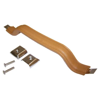 Crown Automotive Jeep Replacement Door Pull Handle, Left or Right Front, Spice for Jeep YJ Wrangler or CJ-5, 7, 8 55009801KS