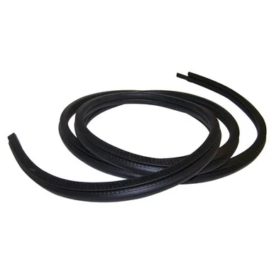 Crown Automotive Jeep Replacement Door Weatherstrip, Left or Right, Front or Rear, 144" Long, Cut to Fit 55015782