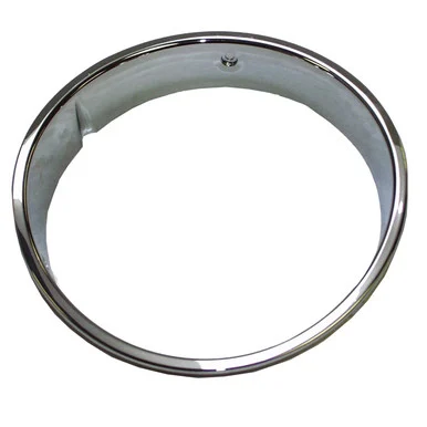 Crown Automotive Jeep Replacement Chrome Left Headlight Bezel for TJ Wrangler 55055047