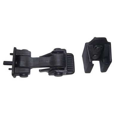 Crown Automotive Jeep Replacement Hood Catch Kit, Left or Right, Black 55176636K