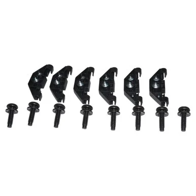 Crown Automotive Jeep Replacement Hard Top Hardware Kit, Includes 6 Retainers and 8 Screws 55397093K8