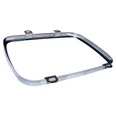 Crown Automotive Jeep Replacement Stainless Steel Headlight Retainer, Left or Right Front 56001260