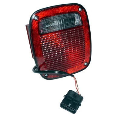 Crown Automotive Jeep Replacement Tail Light, Left, w/ License Lamp 56016721