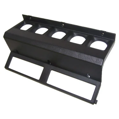 Crown Automotive Jeep Replacement Black Instrument Housing Panel for 1987-1995 Jeep YJ Wrangler 5AD88LTB