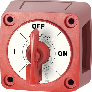 Blue Sea Systems 6004 Blue Sea 6004 Single Circuit On-off W/locking Key - Red 6004_92