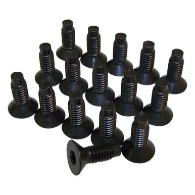 Crown Automotive Jeep Replacement Windshield Frame Screw Kit, Black, Includes 16 Torx Screws 6035757K
