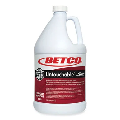 Betco 6060400 Untouchable Floor Finish With Srt, 1 Gal Bottle, 4/carton